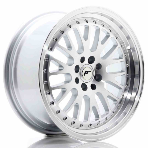 JR Wheels JR10 17x8 ET35 4x100/114 Silver Machined Face