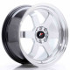 JR Wheels JR12 17x8 ET33 5x100/114 Hyper Silver w/Machined Lip