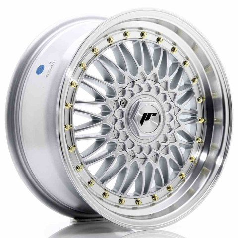 JR Wheels JR9 17x7,5 ET25 5x114/120 Silver w/Machined Lip