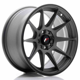 JR Wheels JR11 16x8 ET25 4x100/108 Matt Gun Metal