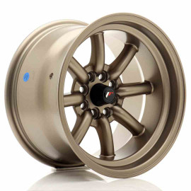 JR Wheels JR19 15x9 ET-13 4x100/114 Matt Bronze