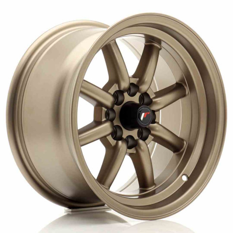 JR Wheels JR19 15x8 ET0 4x100/114 Matt Bronze