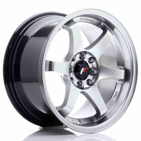 JR Wheels JR3 15x8 ET25 4x100/108 Hyper Silver