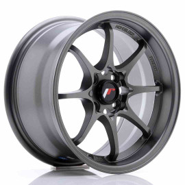 JR Wheels JR5 15x8 ET28 4x100 Matt Gun Metal