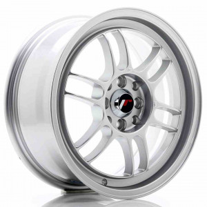 JR Wheels JR7 16x7 ET38 4x100/114 Silver