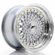 JR Wheels JR9 15x8 ET20 4x100/108 Silver w/Machined Lip