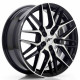 JR Wheels JR28 17x7 ET35 5x100 Gloss Black Machined Face