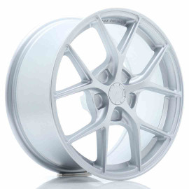 JR Wheels SL01 17x9 ET20-50 5H BLANK Matt Silver