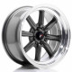 JR Wheels JR19 16x8 ET0 4x100/114 Gun Metal w/Machined Lip