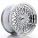 JR Wheels JR9 17x10 ET20 5x112/120 Silver w/Machined Lip+Silver Rivets