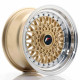 JR Wheels JR9 15x8 ET20 4x100/108 Gold w/Machined Lip