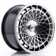 JR Wheels JR14 17x8,5 ET15 BLANK Gloss Black w/Machined Face