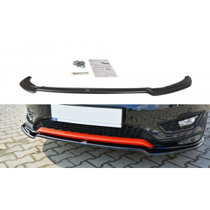 Przedni Splitter / dokładka (wer.2) - Ford Focus MK3 ST-Line FL