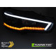 Lampy przód MITSUBISHI LANCER 8 08-16 TUBE LIGHT SEQ BLACK LPMI21