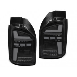 Lampy tył VW T6 15-24 SMOKED LED diodowe dynamiczne LDVWR5 KLAPA