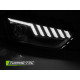 Lampy przód Audi A4 B8 H7 12-15 Black DayLight LED DRL jazdy dziennej LPAUG0
