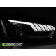 Lampy przód Audi A4 B8 H7 12-15 Black DayLight LED DRL jazdy dziennej LPAUG0