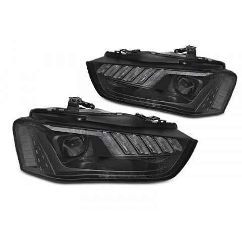 Audi A4 B8 - Black DayLight LED DRL światła jazdy dziennej LPAUG0