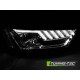 Lampy przód Audi A4 B8 H7 12-15 Chrom LED DRL jazdy dziennej LPAUF9