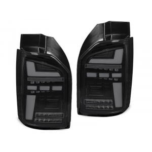 Lampy tył VW T6 15-19 SMOKED Black LED diodowe dynamiczne LDVWR0 KLAPA