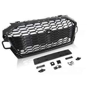 GRILL AUDI A4 B9 RS look - Czarny połysk PDC GRAU80
