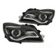 Lampy przód Opel Insignia 13-17 Black LED diodowe DRL Dzienne LPOPB2
