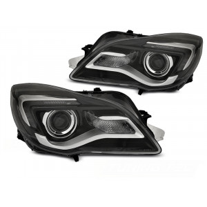 Opel Insignia 13-17 Black LED diodowe TRU DRL Jazdy Dziennej LPOPB2