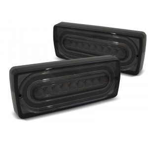 Mercedes G-klasa (W463) clearglass Red / Smoke LDMEB1