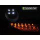 Lampy przód PORSCHE BOXSTER / 911 996 - BLACK LED - diodowe LPPO02