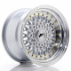 JR Wheels JR9 15x9 ET10 4x100/108 Silver w/Machined Lip