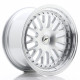 JR Wheels JR10 17x9 ET25-30 BLANK Silver Machined Face