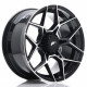 JR Wheels JRX9 18x9 ET18 6x114.3 Gloss Black Machined Face