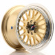 JR Wheels JR10 15x8 ET20 4x100/108 Gold w/Machined Lip