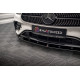 Przedni Splitter / dokładka ABS (ver.1) - Mercedes W213 AMG-line Facelift