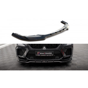 Splitter / dokładka zderzaka przód (v.1) - BMW X6 M F96 2020 -