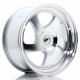 JR Wheels JR15 17x8 ET35 BLANK Silver Machined Face