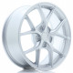 JR Wheels SL01 17x7 ET20-40 5H BLANK Matt Silver