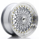 JR Wheels JR9 16x7,5 ET25 4x100/108 Silver w/Machined Lip