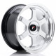 JR Wheels JR12 16x8 ET20-22 BLANK Hyper Silver w/Machined Lip