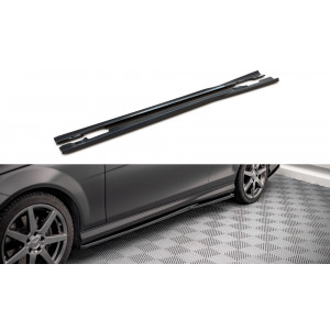 Dokładki Progów - Mercedes C Coupe AMG-Line C204 2011-