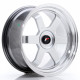 JR Wheels JR12 17x8 ET35 BLANK Hyper Silver w/Machined Lip