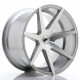 JR Wheels JR20 20x11 ET20-30 5H BLANK Silver Machined Face