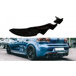 Dyfuzor dokładki Tylnego Zderzaka RACE - VW Golf VI R
