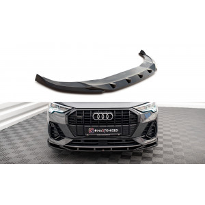 Splittter / Dokładka przód (v.1) - Audi Q3 S-Line F3 2018-