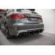 Dyfuzor Tylnego Zderzaka RACING v.2 - Audi RS3 8V Sportback 2015-