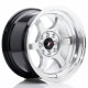 JR Wheels JR12 15x8,5 ET13 4x100/114 Hyper Silver w/Machined Lip