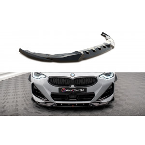 Splittter / Dokładka przód (v.2) - BMW 2 Coupe M-Pack / M240i G42 2021-