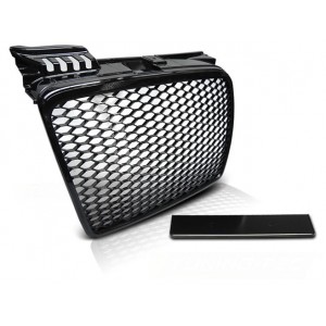 GRILL AUDI A4 B7 RS look 04-09 Czarny Połysk GRAU51