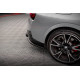 Splittery Boczne Tylnego Zderzaka ABS - Audi