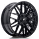 JR Wheels JR28 17x7 ET40 5x112 Glossy Black